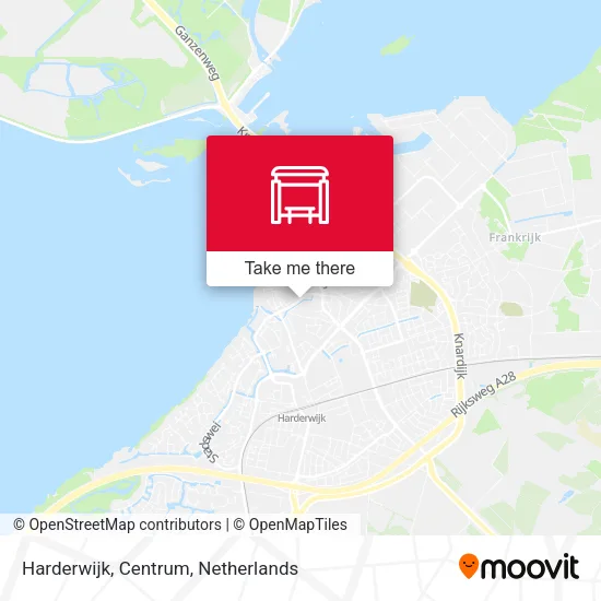 Harderwijk, Centrum map