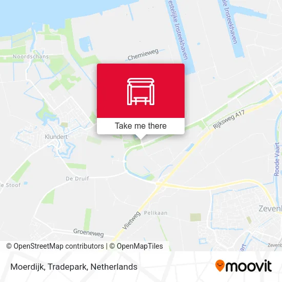 Moerdijk, Tradepark map