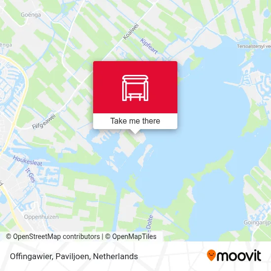 Offingawier, Paviljoen map