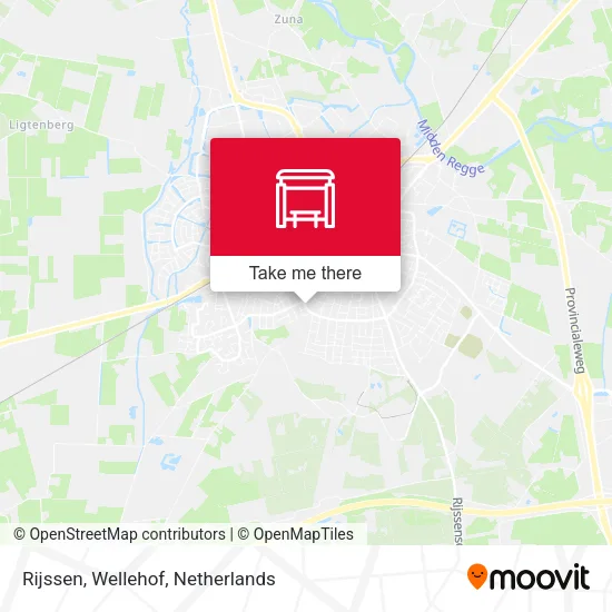 Rijssen, Wellehof map