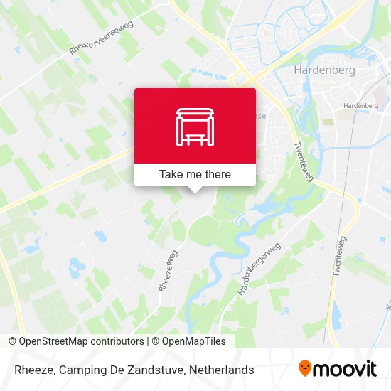 Rheeze, Camping De Zandstuve Karte