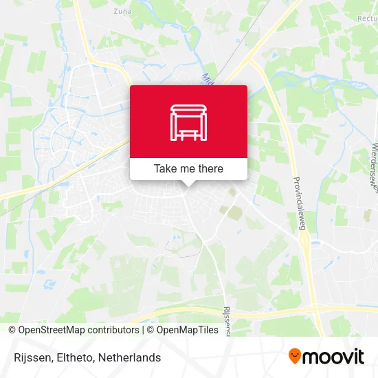 Rijssen, Eltheto map