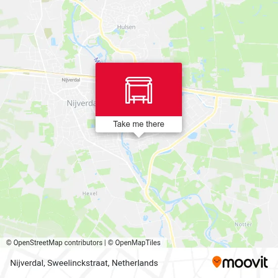 Nijverdal, Sweelinckstraat map