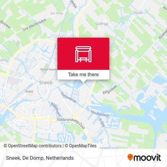 Sneek, De Domp map