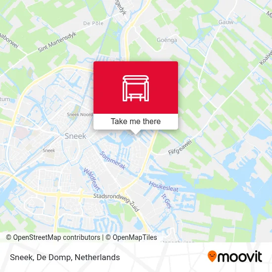 Sneek, De Domp map