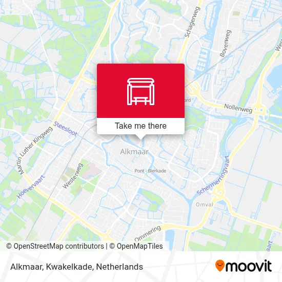 Alkmaar, Kwakelkade map