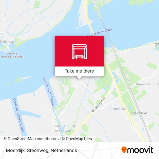 Moerdijk, Steenweg map