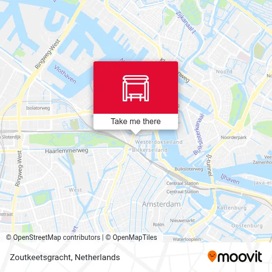 Zoutkeetsgracht map