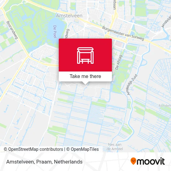 Amstelveen, Praam map