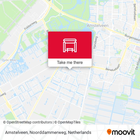 Amstelveen, Noorddammerweg Karte