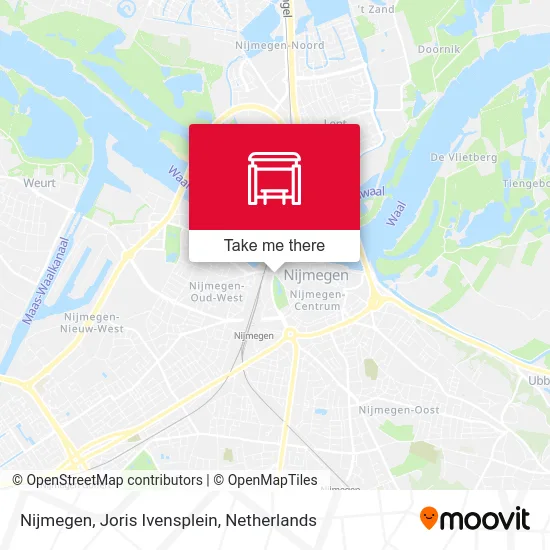 Nijmegen, Joris Ivensplein map