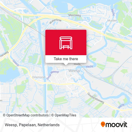 Weesp, Papelaan map