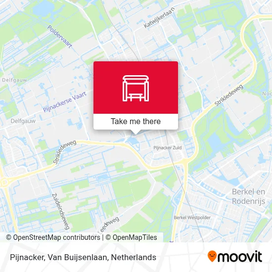Pijnacker, Van Buijsenlaan map