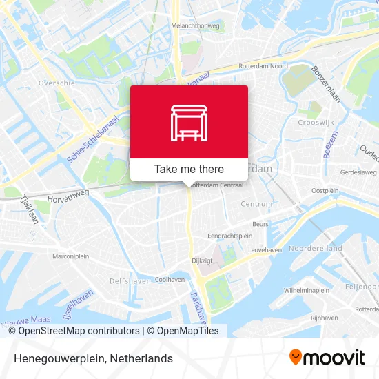 Henegouwerplein map