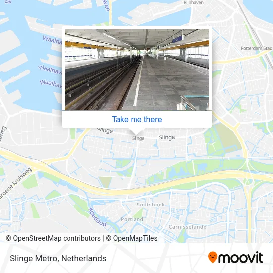 Slinge Metro map
