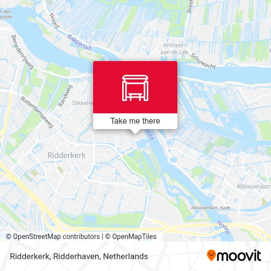 Ridderkerk, Ridderhaven map