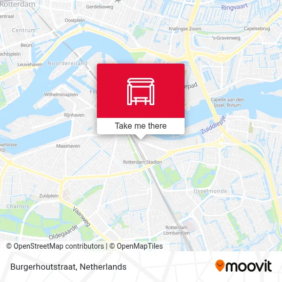 Burgerhoutstraat map