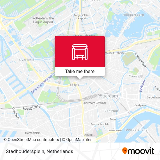 Stadhoudersplein map