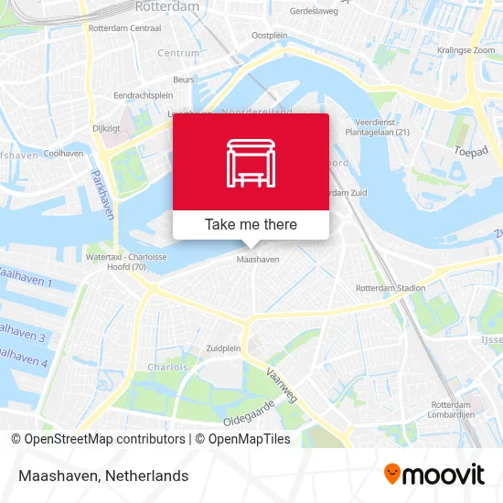 Maashaven map