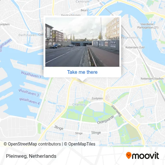 Pleinweg map