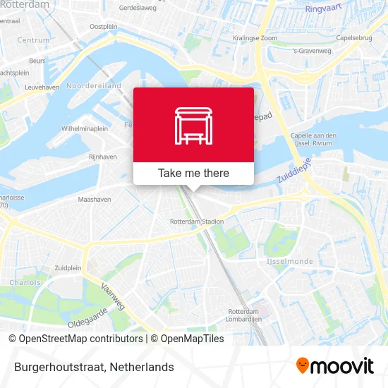 Burgerhoutstraat map