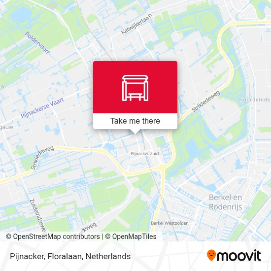 Pijnacker, Floralaan map