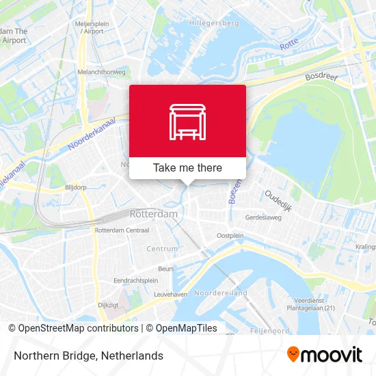Noorderbrug Karte