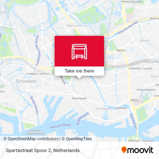 Spartastraat Spoor 2 map