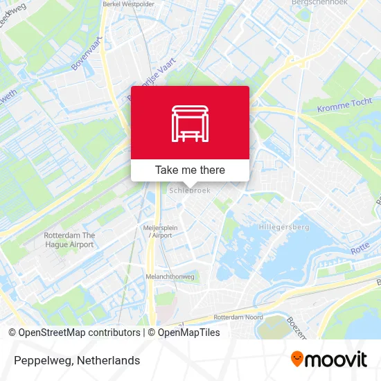 Peppelweg map