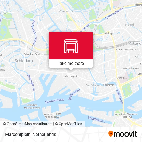 Marconiplein Karte