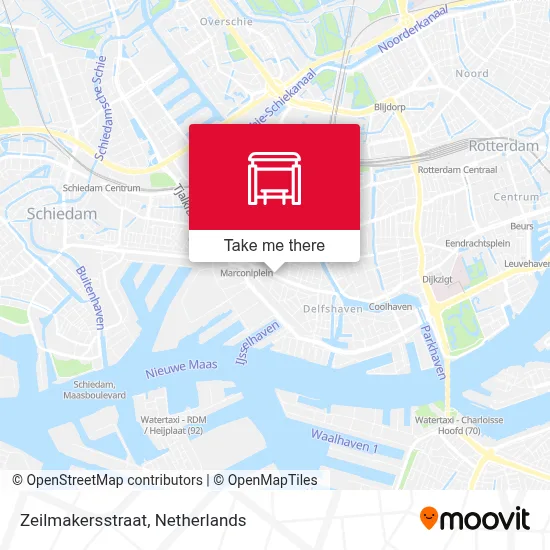 Zeilmakersstraat Karte