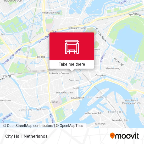 Stadhuis map