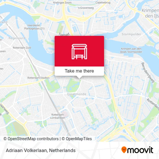 Adriaan Volkerlaan map