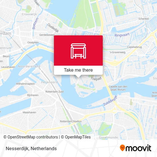 Nesserdijk Karte