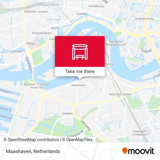 Maashaven map