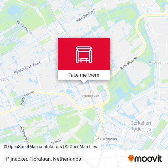 Pijnacker, Floralaan map