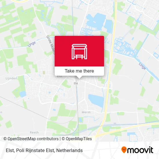 Elst, Poli Rijnstate Elst map