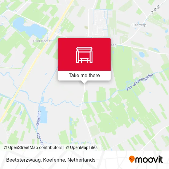 Beetsterzwaag, Koefenne map