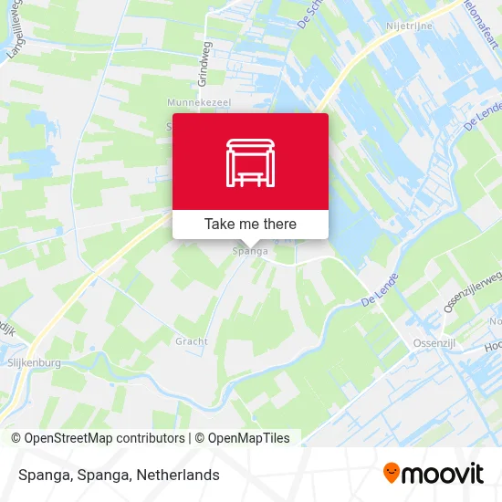 Spanga, Spanga map