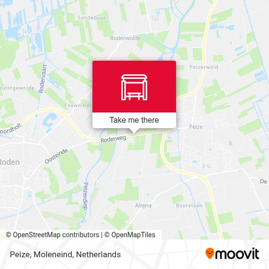 Peize, Moleneind Karte