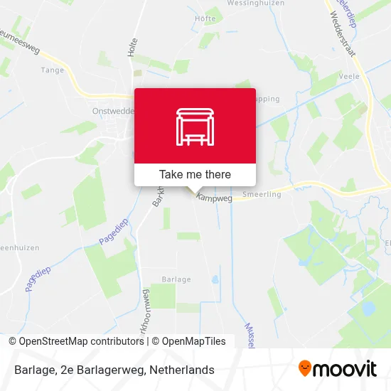Barlage, 2e Barlagerweg map