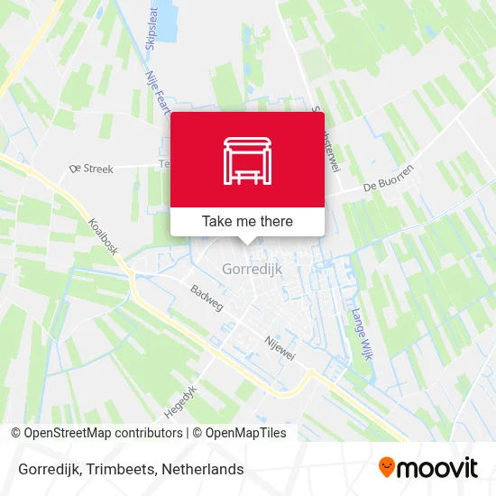 Gorredijk, Trimbeets Karte