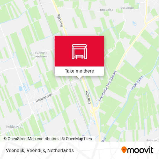 Veendijk, Veendijk Karte