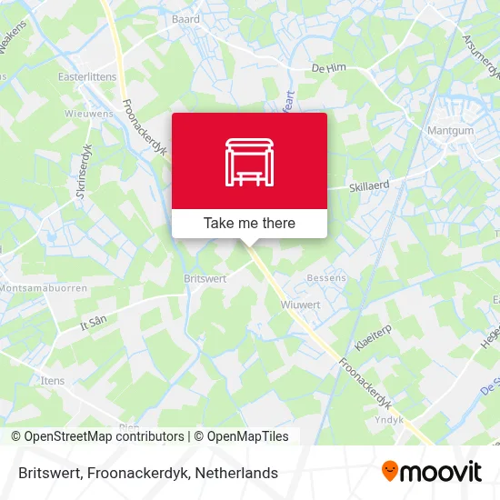 Britswert, Froonackerdyk map