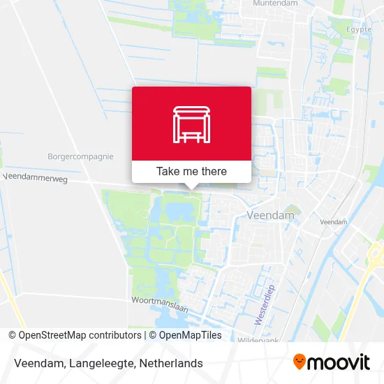 Veendam, Langeleegte map