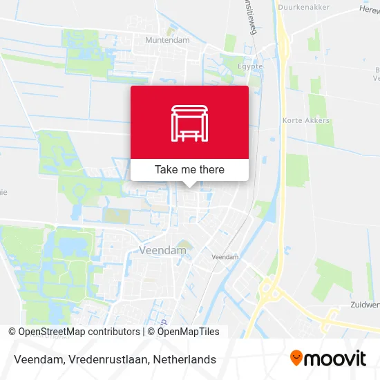 Veendam, Vredenrustlaan map