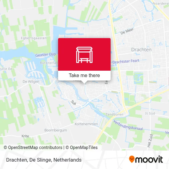 Drachten, De Slinge map