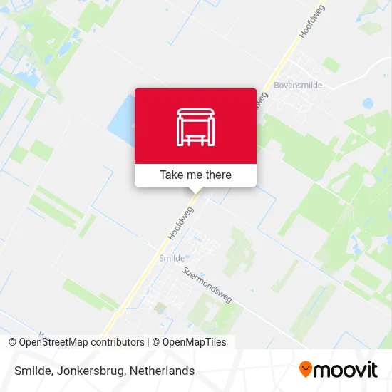 Smilde, Jonkersbrug map
