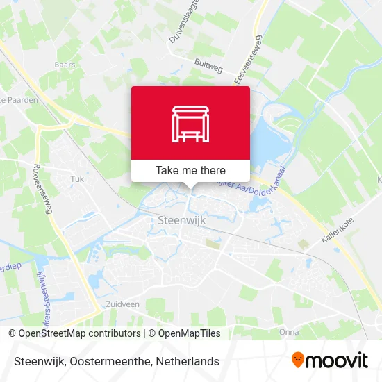 Steenwijk, Oostermeenthe map