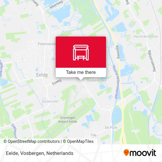 Eelde, Vosbergen map